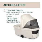 Carucior copii 3 in 1 Chicco Bellagio 2, Amber Glow (crem), 0luni+ CHC8718350+8713750+8714650-8