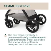 Carucior copii 3 in 1 Chicco Bellagio 2, First Seat Recline, Amber Glow (bej deschis), 0luni+ CHC8718350+8713750+8710050-8