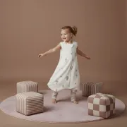 Sac De Dormit Cu Picioare Babysteps   , Zbalony   ,   Bumbac Premium, 1 Tog, Picioare Pliabile, Baloane Cu Aer Cald   Marimea S 86 92 98, 12-36 Luni Pjb611649