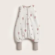 Sac De Dormit Cu Picioare Babysteps   , Zbalony   ,   Bumbac Premium, 1 Tog, Picioare Pliabile, Baloane Cu Aer Cald   Marimea S 86 92 98, 12-36 Luni Pjb611649