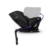 Scaun auto rotativ 360 Silver Cross Motion 3 All-Size Iconic Black