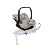 Scoica auto Silver Cross Glide Plus 360 Natural Taupe