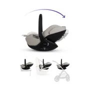 Scoica auto Silver Cross Glide Plus 360 Natural Taupe