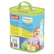 Set constructie Quercetti Momy Soft cuburi moi 28 piese