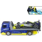 Masina Dickie Toys Formula Transporter Team Split 35 cm cu lumini si sunete HUBS203766000