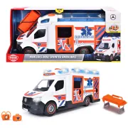Masina ambulanta Dickie Toys Mercedes-Benz Sprinter cu lumini si sunete HUBS203716032038