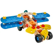 Set constructie Eichhorn Construct Biplane 2 in 1 84 piese HUBS100007202