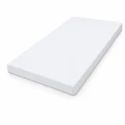 Saltea bebe DualNest 100x55x7 cm in 3 straturi si husa din Bumbac ranforce - ASC6427968155261