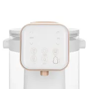 Aparat pentru incalzirea si declorizare apei, Lionelo, Babypresto 2.0, Pentru lapte parf, Lampa UV, Rezervor 3l, Lumina de noapte, Dozare 30- 300 ml, 1200 W, Afisaj digital, Alb BYNLOC-BABYPRESTO_2.0_WHITE