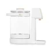 Aparat pentru incalzirea si declorizare apei, Lionelo, Babypresto 2.0, Pentru lapte parf, Lampa UV, Rezervor 3l, Lumina de noapte, Dozare 30- 300 ml, 1200 W, Afisaj digital, Alb BYNLOC-BABYPRESTO_2.0_WHITE