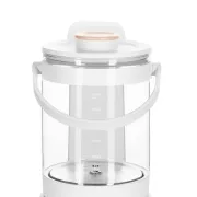 Aparat pentru incalzirea si declorizare apei, Lionelo, Babypresto 2.0, Pentru lapte parf, Lampa UV, Rezervor 3l, Lumina de noapte, Dozare 30- 300 ml, 1200 W, Afisaj digital, Alb BYNLOC-BABYPRESTO_2.0_WHITE
