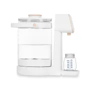 Aparat pentru incalzirea si declorizare apei, Lionelo, Babypresto 2.0, Pentru lapte parf, Lampa UV, Rezervor 3l, Lumina de noapte, Dozare 30- 300 ml, 1200 W, Afisaj digital, Alb BYNLOC-BABYPRESTO_2.0_WHITE