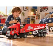 Camion King Racing cu telecomandă 2.4 GHz, 50 cm, p&acirc;nă la 8 km/h, rază 30 m, 3+ ani SOLRS12333