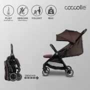 Carucior sport pliere automata coccolle arella coffee brown smb326033143