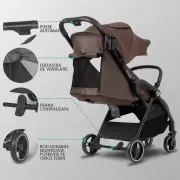 Carucior sport pliere automata coccolle arella coffee brown smb326033143