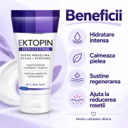 Crema Solinea Ektopin, cu ectoina, pentru piele sensibila, uscata si atopica, hidratare si calmare, 50 ml BITcremaEktopin