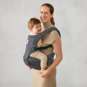 Marsupiu Alta Hip Ergobaby, 4 luni - 4 ani , 5.5-20.4 kg, Graphite Grey TNABCHIPSFMGRAPH