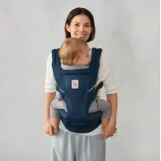 Marsupiu Alta Hip Ergobaby, 4 luni - 4 ani , 5.5-20.4 kg, Midnight Blue TNABCHIPSFMMIDBLU