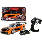 Masina Jada Toys RC Fast & Furious Mazda RX-7 Drift 1:10 cu telecomanda HUBS9399700314R05