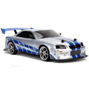 Masina Jada Toys RC Fast & Furious Nissan Skyline GT-R Drift 1:10 cu telecomanda HUBS9399701314R04