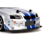 Masina Jada Toys RC Fast & Furious Nissan Skyline GT-R Drift 1:10 cu telecomanda HUBS9399701314R04