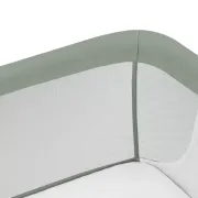 Patut co-sleeper, Lionelo, Leonie Plus, Pliabil, Cu sistem de leganare, Cu setare unghiulara, Reglabil in 6 pozitii pe inaltime, Conform cu standardele europeane de securitate EN1130 si EN16890, Verde BYNLO-LEONIE_PLUS_GREEN_SAGE