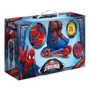 Role, Stamp, Marvel, De la incepator la avansat, Cu 3 roti, Ajustabile, Inchidere prin velcro, Cu frana, Marime 27-30, Spiderman BYNSM250301
