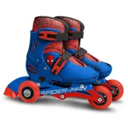 Role, Stamp, Marvel, De la incepator la avansat, Cu 3 roti, Ajustabile, Inchidere prin velcro, Cu frana, Marime 27-30, Spiderman BYNSM250301