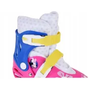 Role evolutive, Stamp, Disney, De la incepator la avansat, Cu 3 roti, Ajustabile, Inchidere prin velcro, Cu frana, Marime 27-30, Minnie Mouse BYNJ100930