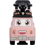 Vehicul ride-on, Free2Move, Ambulanta, Cu lumini si sunete, Cu spatiu de depozitare, 19-36 luni, Roz BYN86427