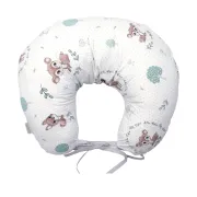 Perna Pentru Gravide E I Alaptare, Husa Detae Abila Din Bumbac 100% E I Umplutura Antialergica Babysoft  , Caprioara Mica ,   Amy Pjb83167