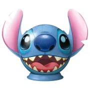 Ravensburger - Puzzle 3D Disney Stitch figurina Stitch cu urechi 72 piese - ARTRVS3D11574