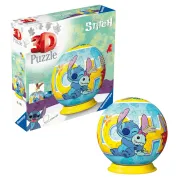 Ravensburger - Puzzle 3D bila Disney Stitch 72 piese - ARTRVS3D11596