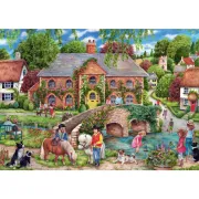 Ravensburger - Puzzle viata la sat 1000 piese - ARTRVSPA01526