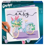 Ravensburger - CreArt pictura pe numere pentru adulti bicicleta Take it easy - ARTRVSPBN20099