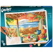 Ravensburger - CreArt pictura pe numere pentru adulti cabana cozy - ARTRVSPBN20276
