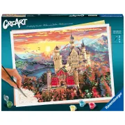 Ravensburger - CreArt pictura pe numere pentru adulti castel de basm - ARTRVSPBN20278