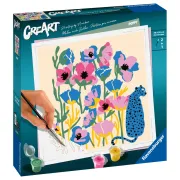 Ravensburger - CreArt pictura pe numere pentru adulti maci colorati - ARTRVSPBN23667
