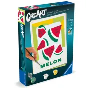 Ravensburger - CreArt pictura pe numere pentru adulti pepene - ARTRVSPBN25516