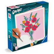 Ravensburger - CreArt pictura pe numere pentru adulti buchet de maci - ARTRVSPBN25519
