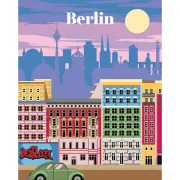 Ravensburger - CreArt pictura pe numere pentru adulti Berlin - ARTRVSPBN25521
