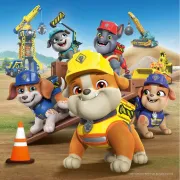Ravensburger - Puzzle Rubble si echipa lui 3x49 piese - ARTRVSPC04168