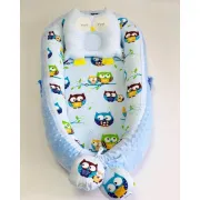 Babynest Plush MyKids 0115 Owls Blue MYK00086380