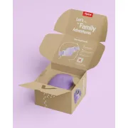 Casti antifonice pentru bebelusi si copii pana la 4 ani, ofera protectie auditiva, SNR 24, mov, ALPINE Muffy Baby Dawn Purple ALP29765