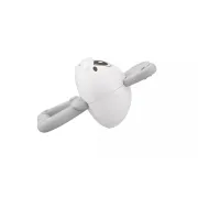 Jucarie pentru dentitie din silicon cu zornaitoare, Mombella Bunny - Grey KRTM02401