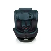 Scaun auto, Be Cool, Easy I-Size, Rotire 360 grade, 40 - 150 cm, 0 - 36 kg, Cu Isofix si Centura Top Tether, Conform cu standardul european de securitate ECE R129, Be Petrol BYN8420421090190