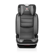Scaun auto, Be Cool, Mars, I-Size, 100-150 cm, 4-12 ani, Cu isofix, Protectie superioara in caz de impact lateral - SPS, Cu tetiera reglabila, Conform cu standardul european de securitate ECE R129, Iron BYN8420421077979
