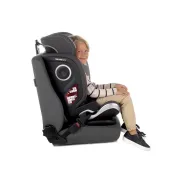 Scaun auto, Be Cool, Mars, I-Size, 100-150 cm, 4-12 ani, Cu isofix, Protectie superioara in caz de impact lateral - SPS, Cu tetiera reglabila, Conform cu standardul european de securitate ECE R129, Iron BYN8420421077979