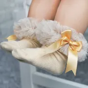 Sosetele cu tulle si fundita md434