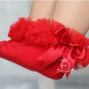 Sosetele cu tulle si fundita md434
